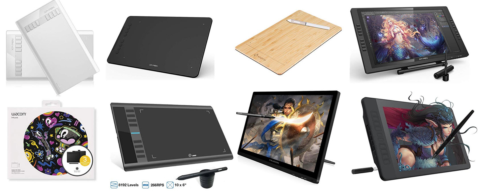 Top 10 Best Graphic Drawing Tablets For Beginners & Professionals